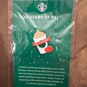 PSL 20 year pin!